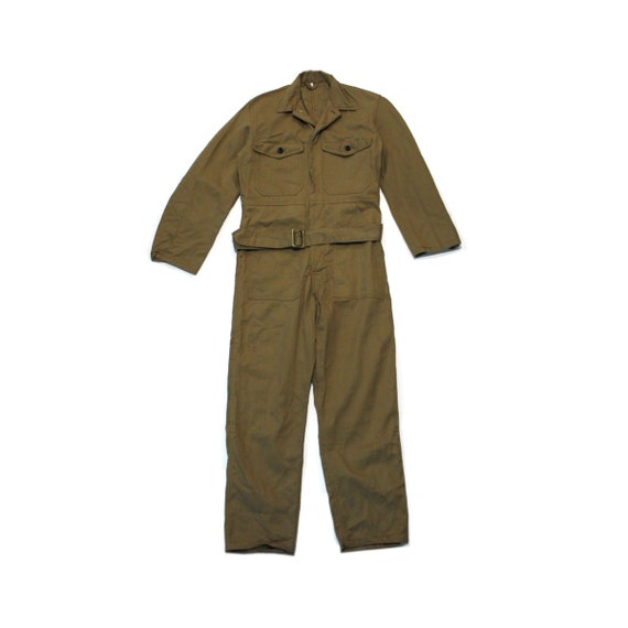 Vintage military work coverall