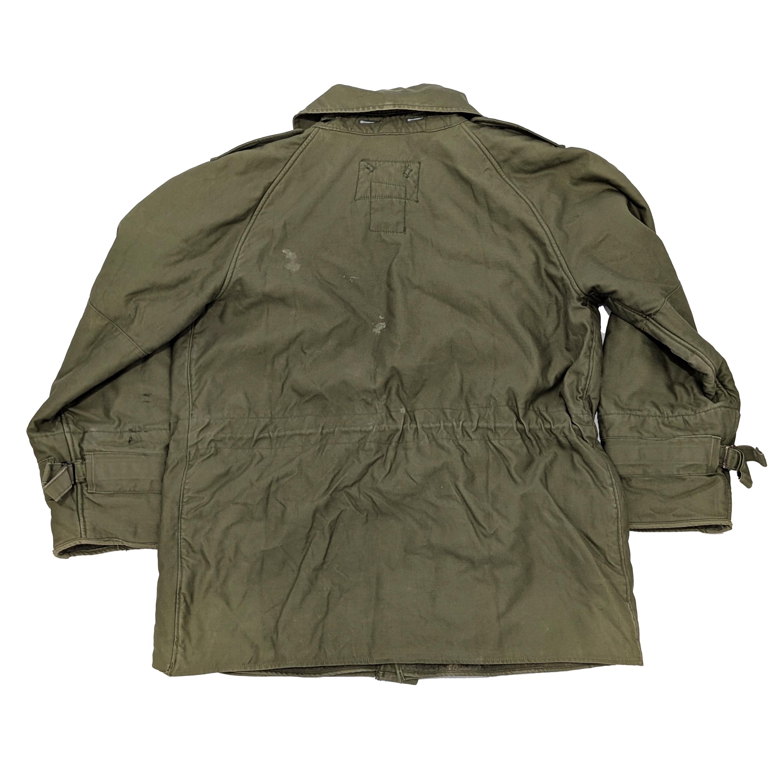 Vintage 50s British Army Genuine Middle Parka Olive Jacket