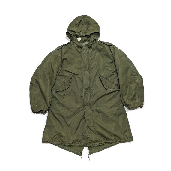【返品送料無料】 80s u.s.army m-r parka tail fish m65 - モッズコート