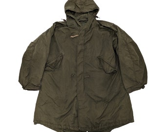US Army M 51 Fishtail Parka With Liner Vintage 50 s