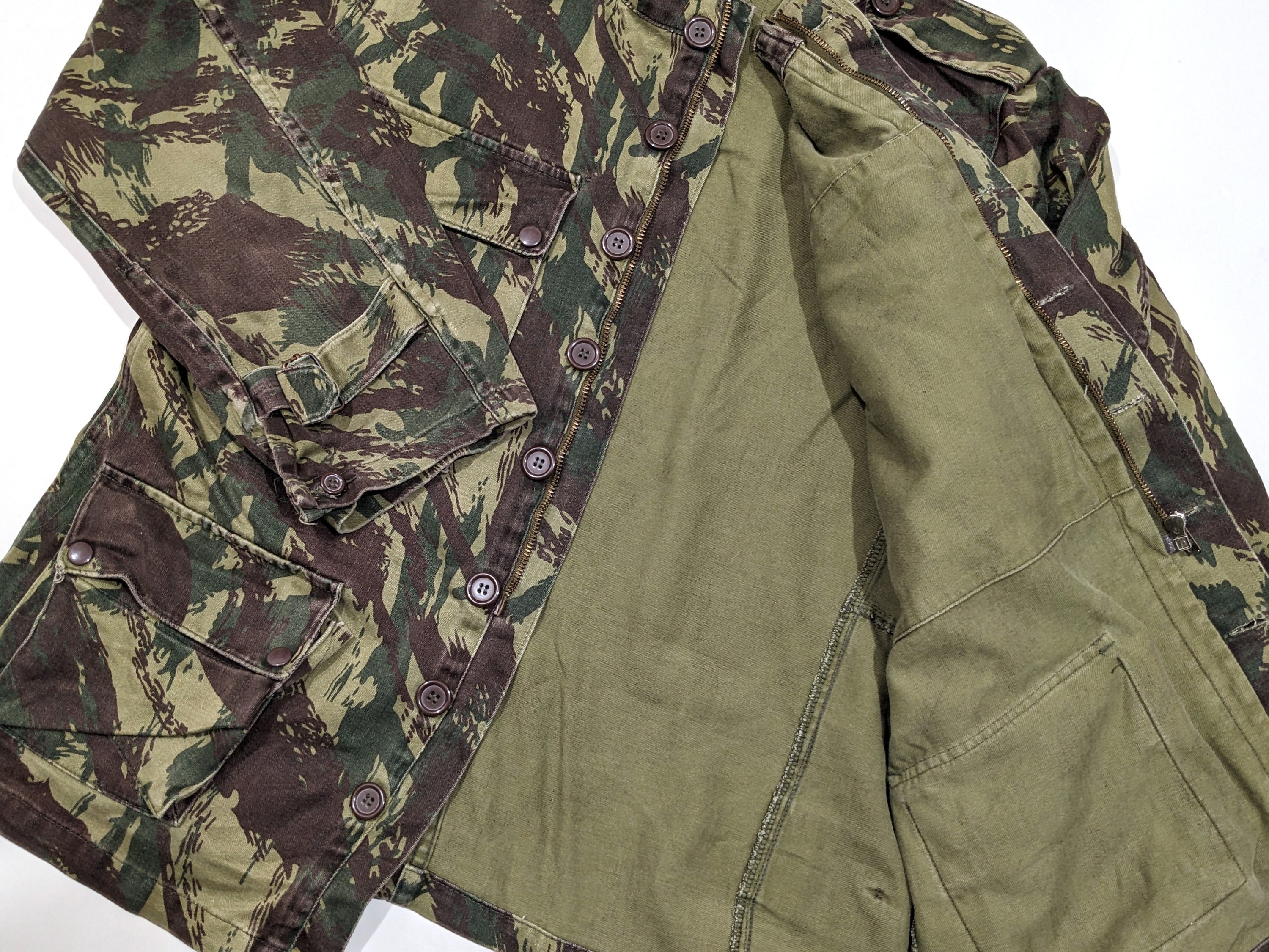 Vintage 60s Portuguese Lizard Camo Comando Paratrooper Smock - Etsy