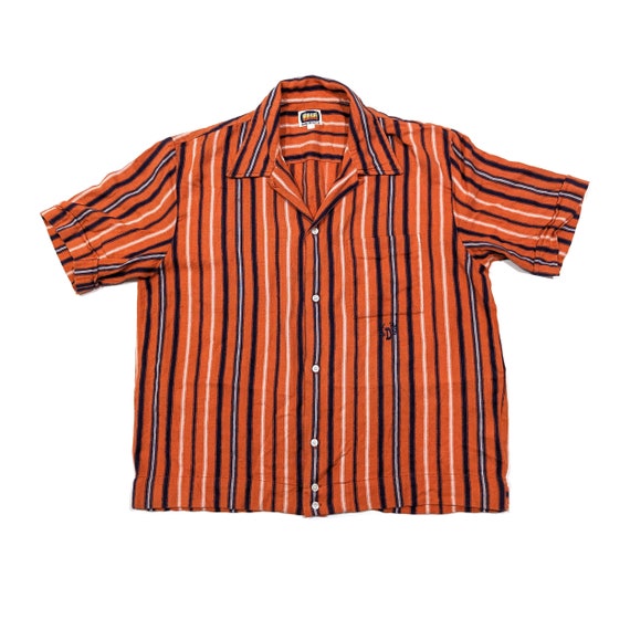 Diesel, Vintage 90s Diesel Industrial Co. Striped Shirt