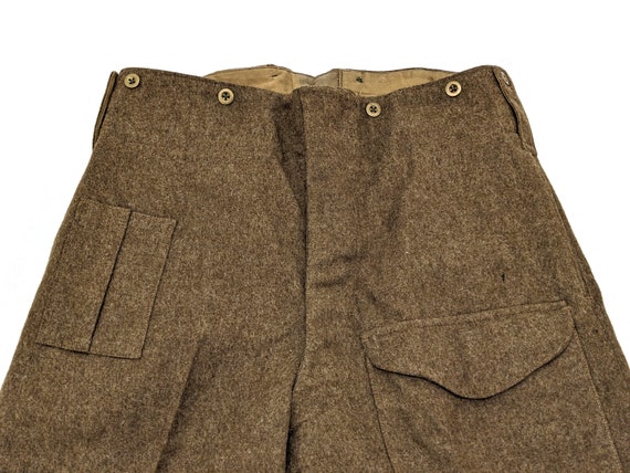 Buy Vintage 40s Early WW2 British Army Battledress Serge Wool 