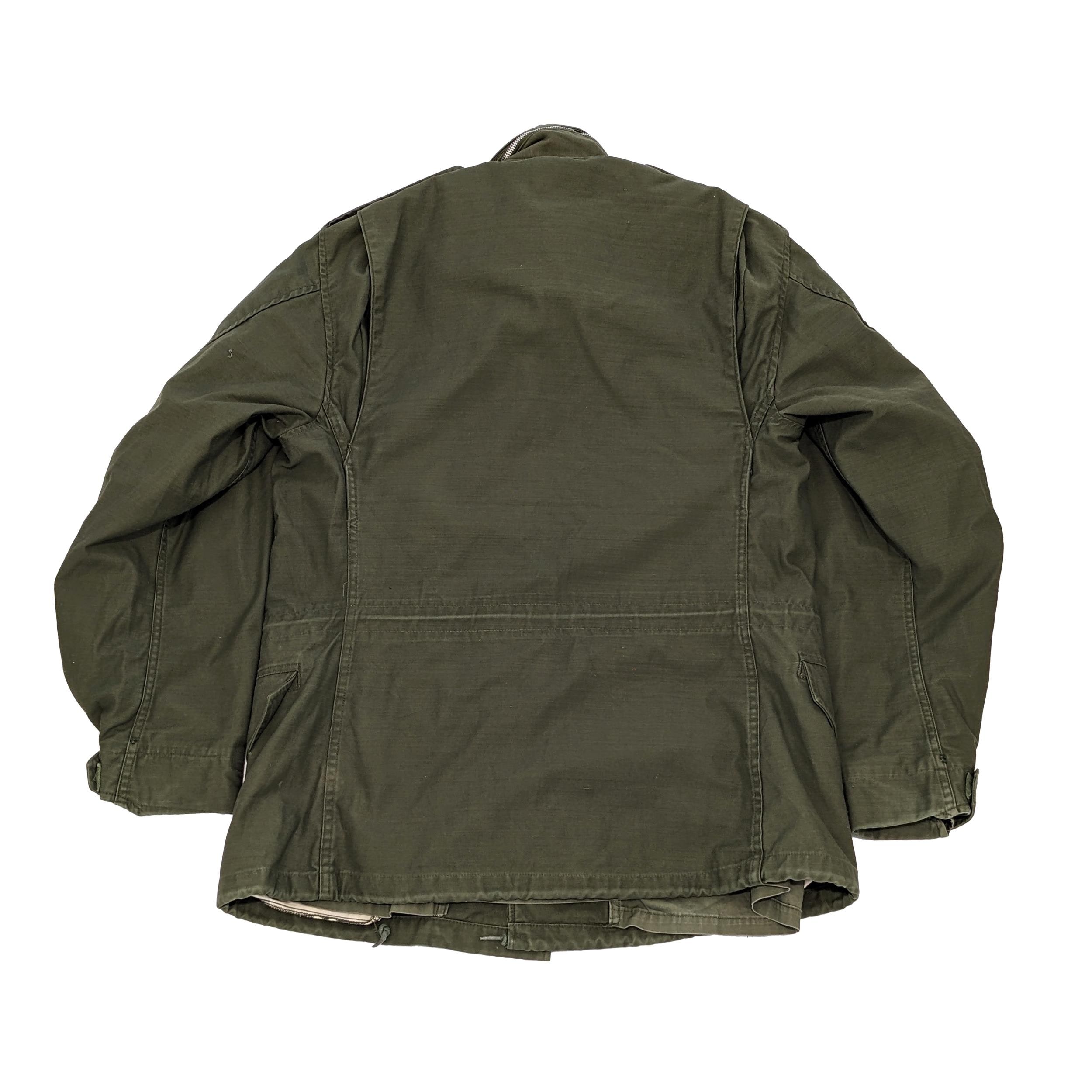 Vintage 60s US Army M-65 Field Jacket, Olive Green (regular Small