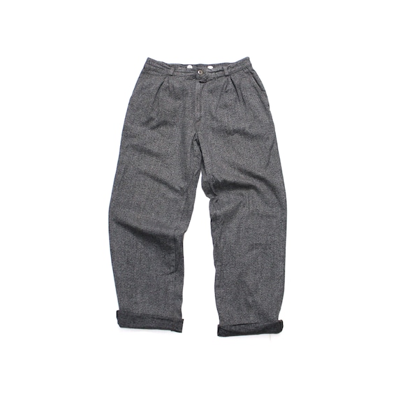 Pueblo vintage salt and pepper trousers workwear (