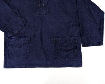 ジャケット・アウター OLD British Fisherman Smock Vintage British Workwear Fisherman Smock Work Jacket Made in