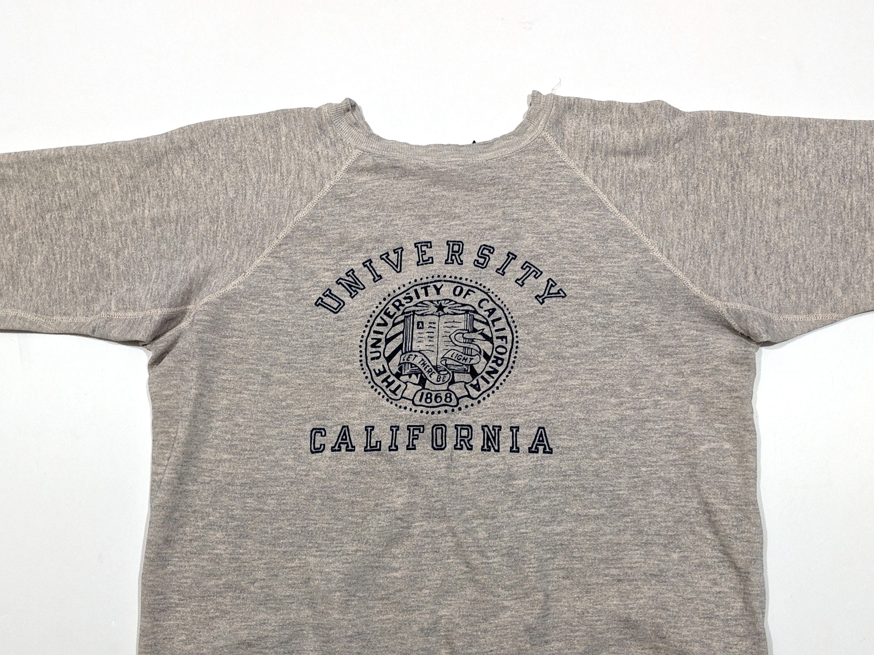 Vintage 70s Champion Reverse Weave Crewneck University California 