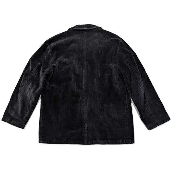 Adolphe Lafont 60s Black Corduroy Jacket Vintage … - image 8
