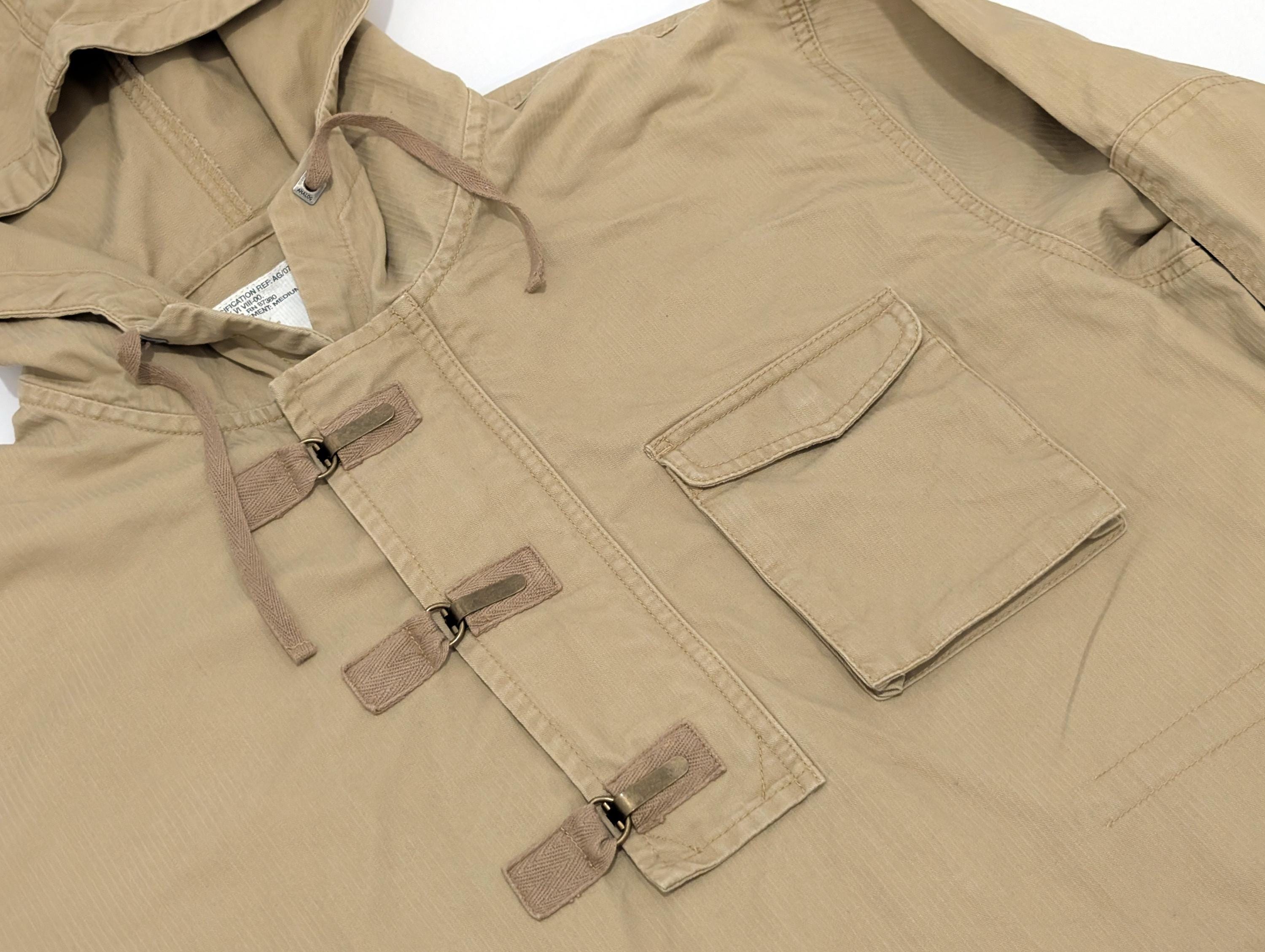 Vintage 00s Burton Analog Snowboard Military Style Anorak Jacket