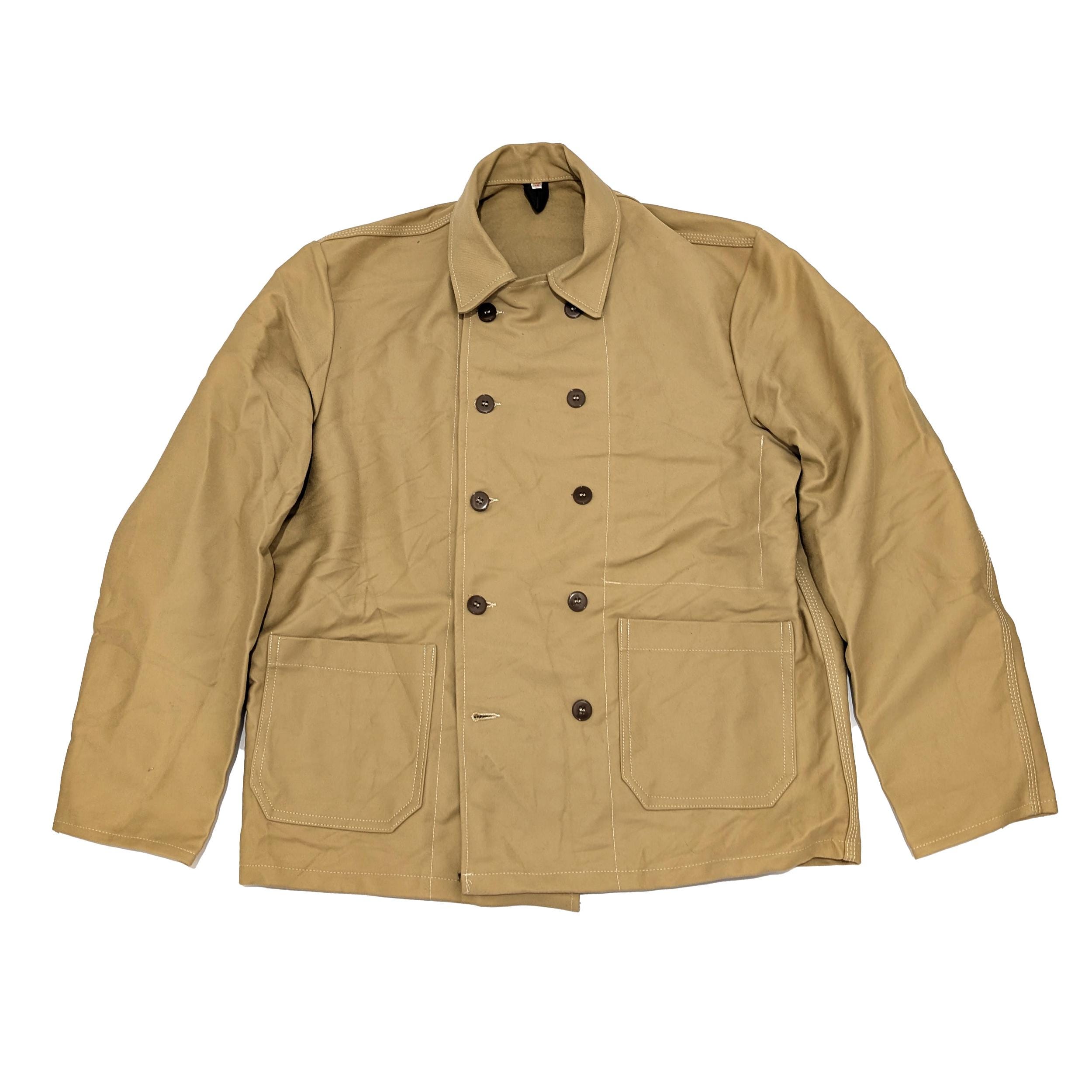 80s French Work Jacket Vintage ユーロ ミリタリー French work jacket 1980s. - Gem