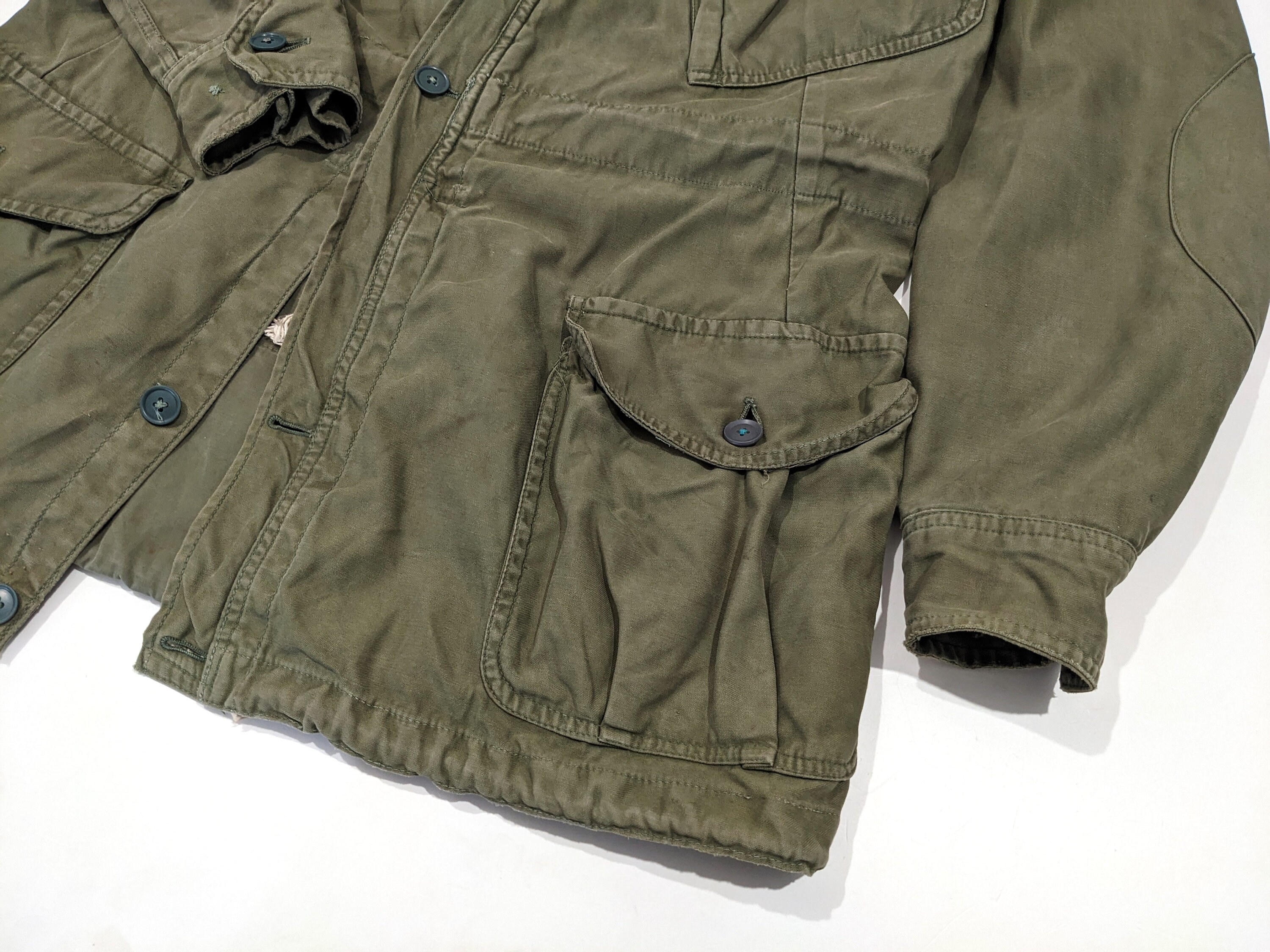 Vintage 60's Combat Smock Pattern 1960 British Army Olive Field Jungle ...
