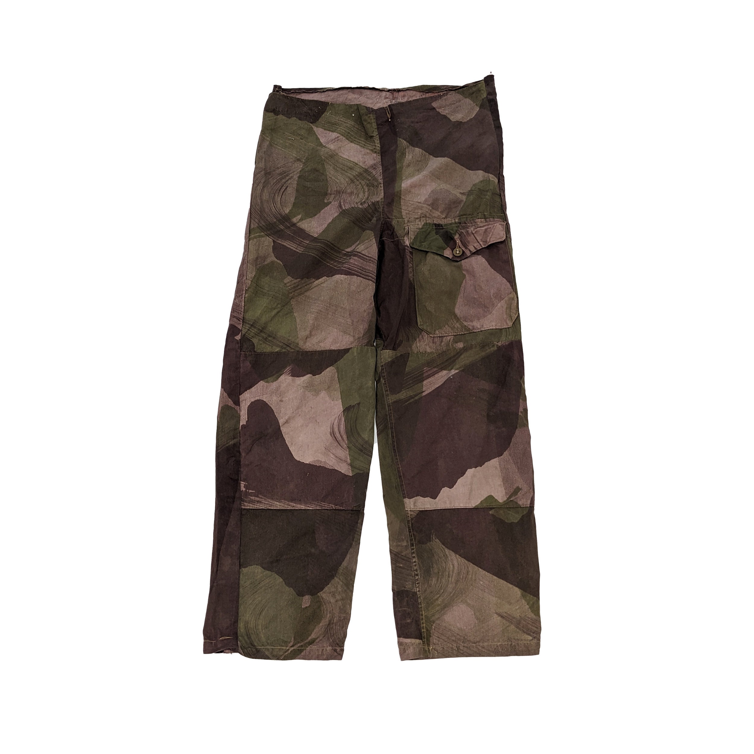 Vintage 40s WW2 British Army Camouflage Windproof Cargo Vintage 40s WW2 British Army Camouflage Windproof Cargo