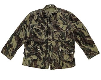 Vintage M47 Lizard Camo Jacket 1960s | French Army TTA47 Military