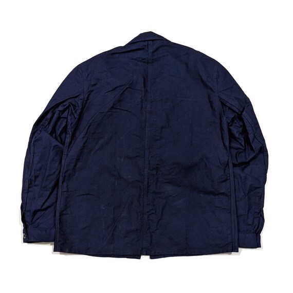 Vintage 60s Germany Workwear Amco Work Chore Blue Jacket