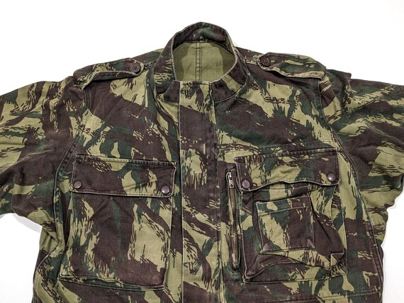 Vintage 60s Portuguese Lizard Camo Comando Paratrooper Smock - Etsy