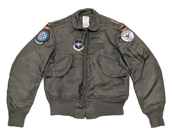 US Air Force CWU-36/P Flyers Jacket Size Medium - Etsy