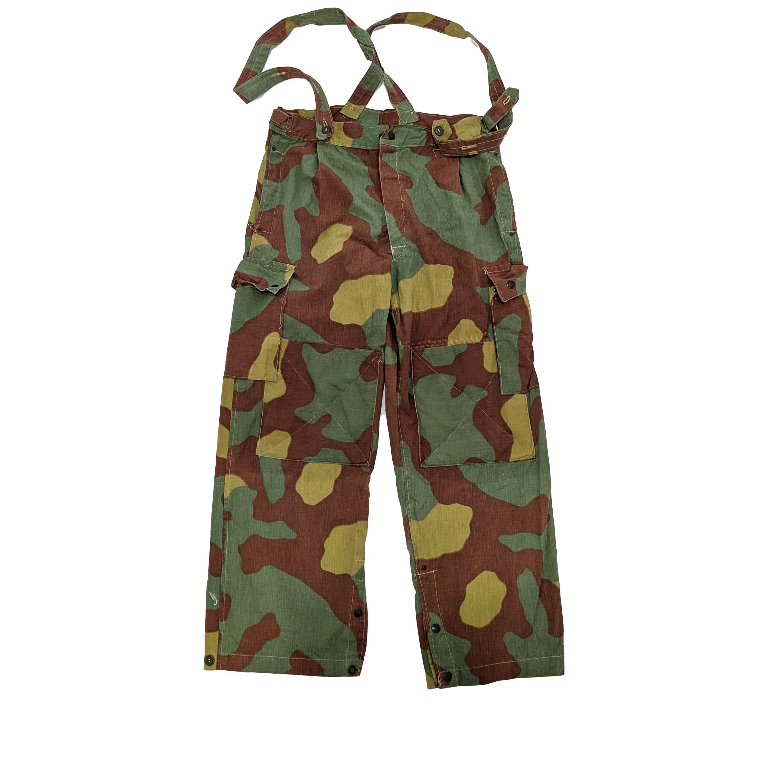 Vintage 60s San Marco Italian Army Camo M29 M1929 Telo Mimetico