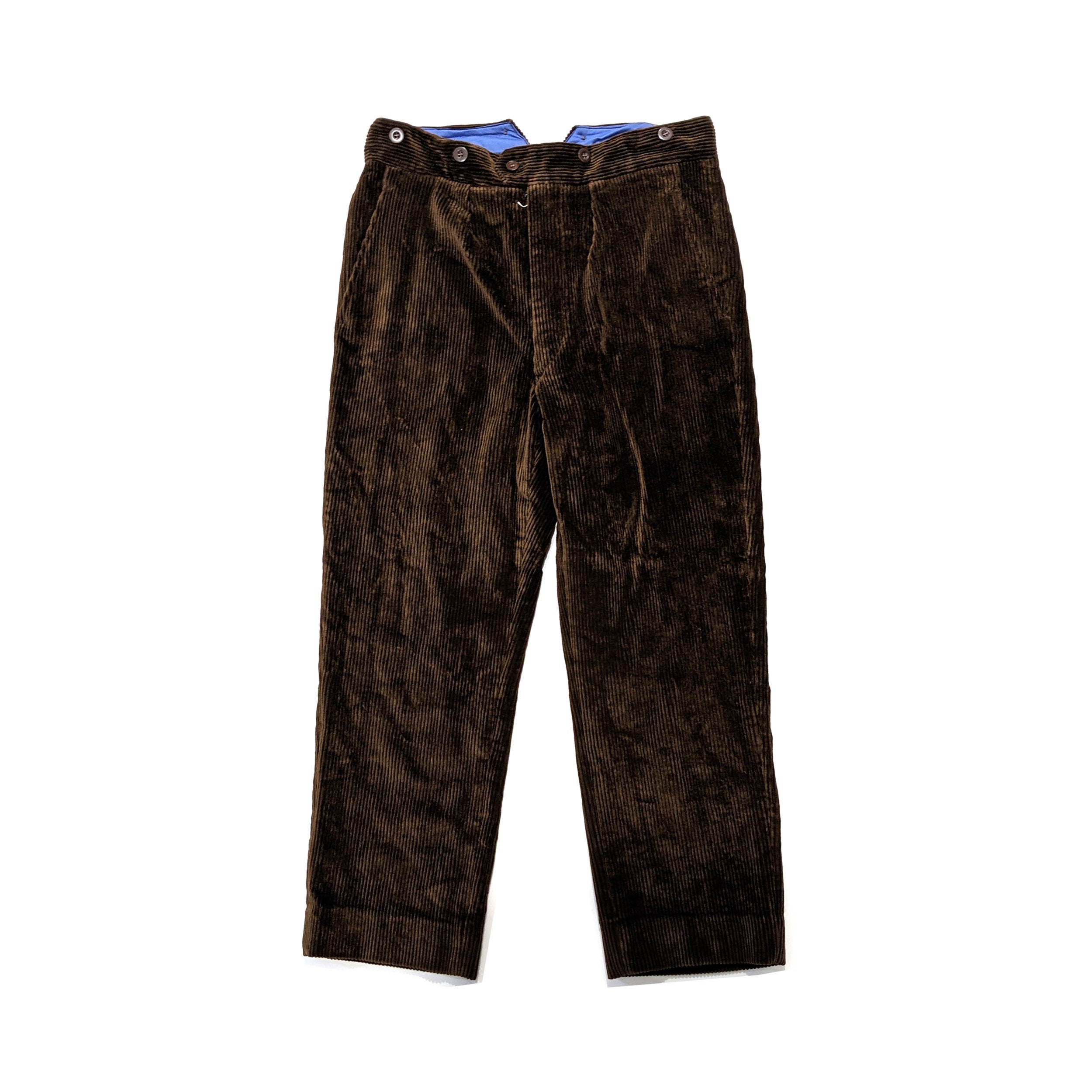 Vintage European Heavy Brown Corduroy Working Pants Trousers - Etsy