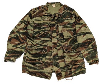Vintage 60s British Army Combat Smock Pattern 1960 Olive