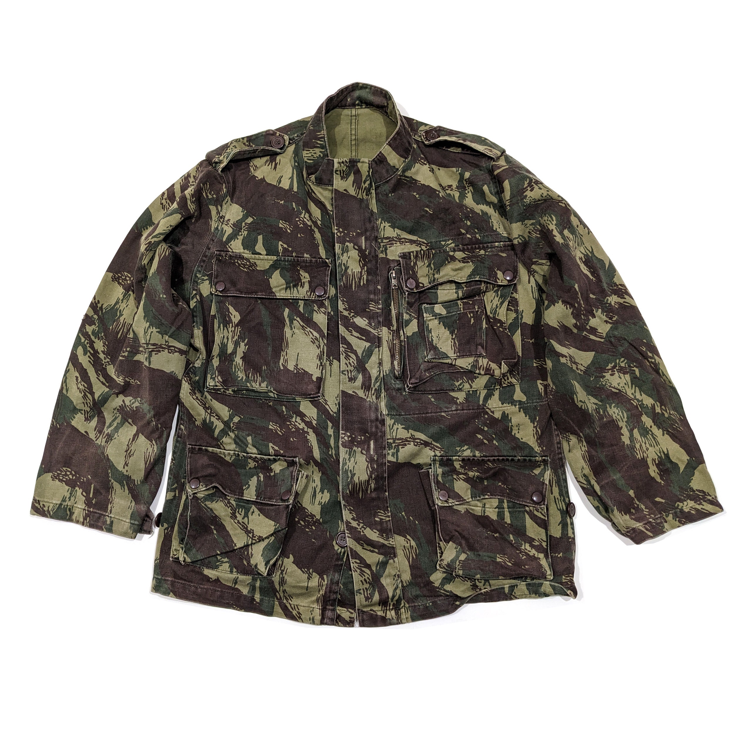 Vintage 60s Portuguese Lizard Camo Comando Paratrooper Smock - Etsy