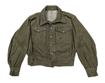 ジャケット・アウター 50s British Military Linen Cooks Jacket il_fullxfull.3596629462_nj8f.jpg