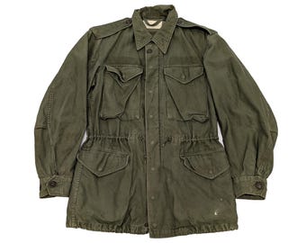Japan vintage Jacket ミリタリー　30-50s ピスポーク Vintage Olive 1950's Parka Cold Weather B-9 Jacket Men's Korean