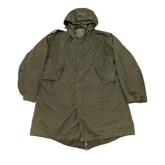 Vintage 50s US Army M51 Extreme Cold Weather Parka Vietnam Korean