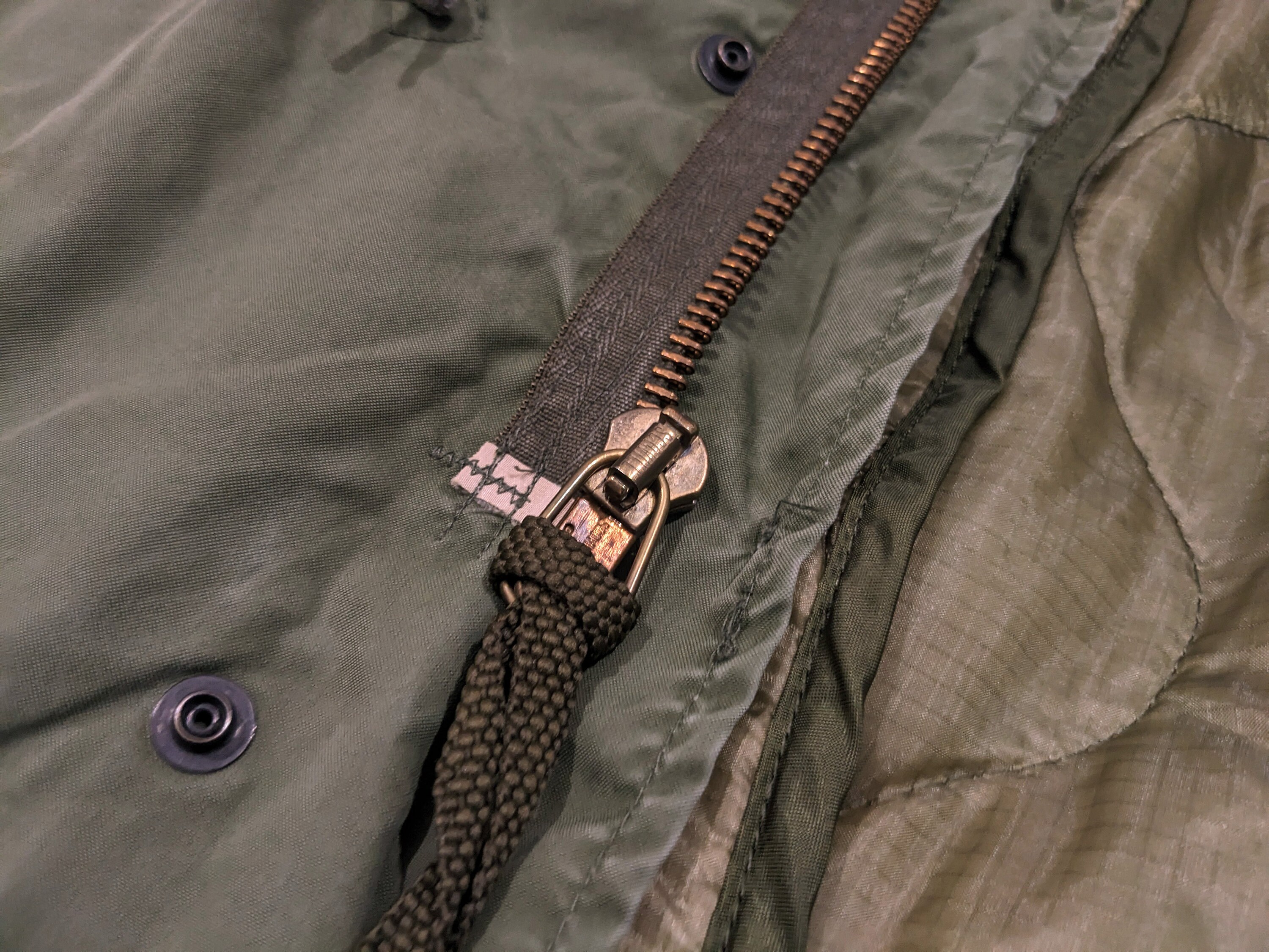 Vintage 80s US Army M65 Fishtail Parka Extreme Cold Weather