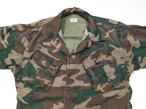 Vintage US Army ERDL Camo Jungle Jacket, Vietnam War Era - Etsy Canada