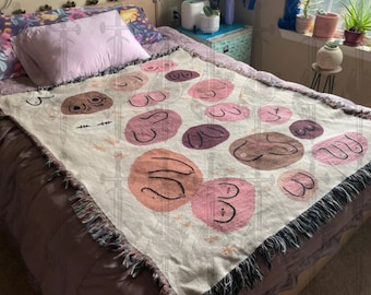 Tiddies Out Woven Blanket™