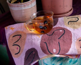 Tiddies Out Tea Towel™