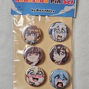 Konosuba Pin Set