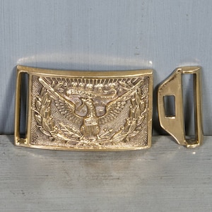 Civil war US brass buckle replica - Wreath