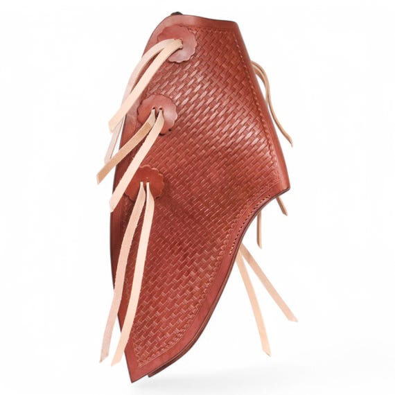 Heavy-Duty Western Tapaderos – Eagle Beak Style