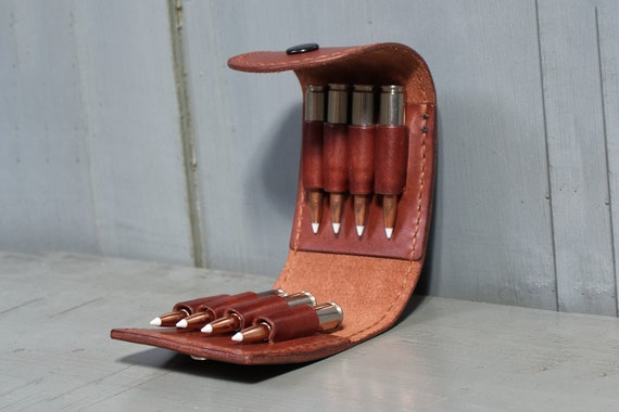 Handmade belt ammo cartridge pouch holder