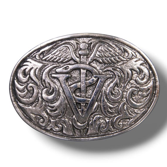 Unique Belt Buckle for Veterinarians - Handcrafted Excellence