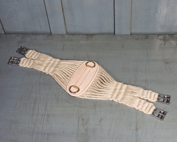 Handcrafted 27 Strand 100% Mohair Roper English Cinch