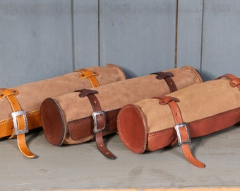 Cantle bag for western saddle, toolroll