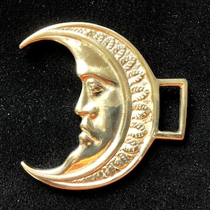 Light cavalry hussar bridle half moon pendant