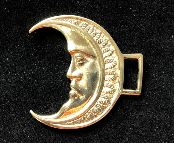Light cavalry hussar bridle half moon pendant