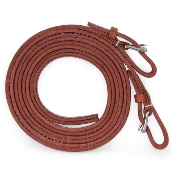 Vaquero Spanish leather curb reins