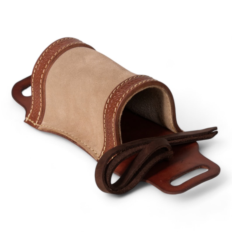 Leather Western Saddlebag Set – Pommel Bag, Cantle Bag, Bottle Holder ...