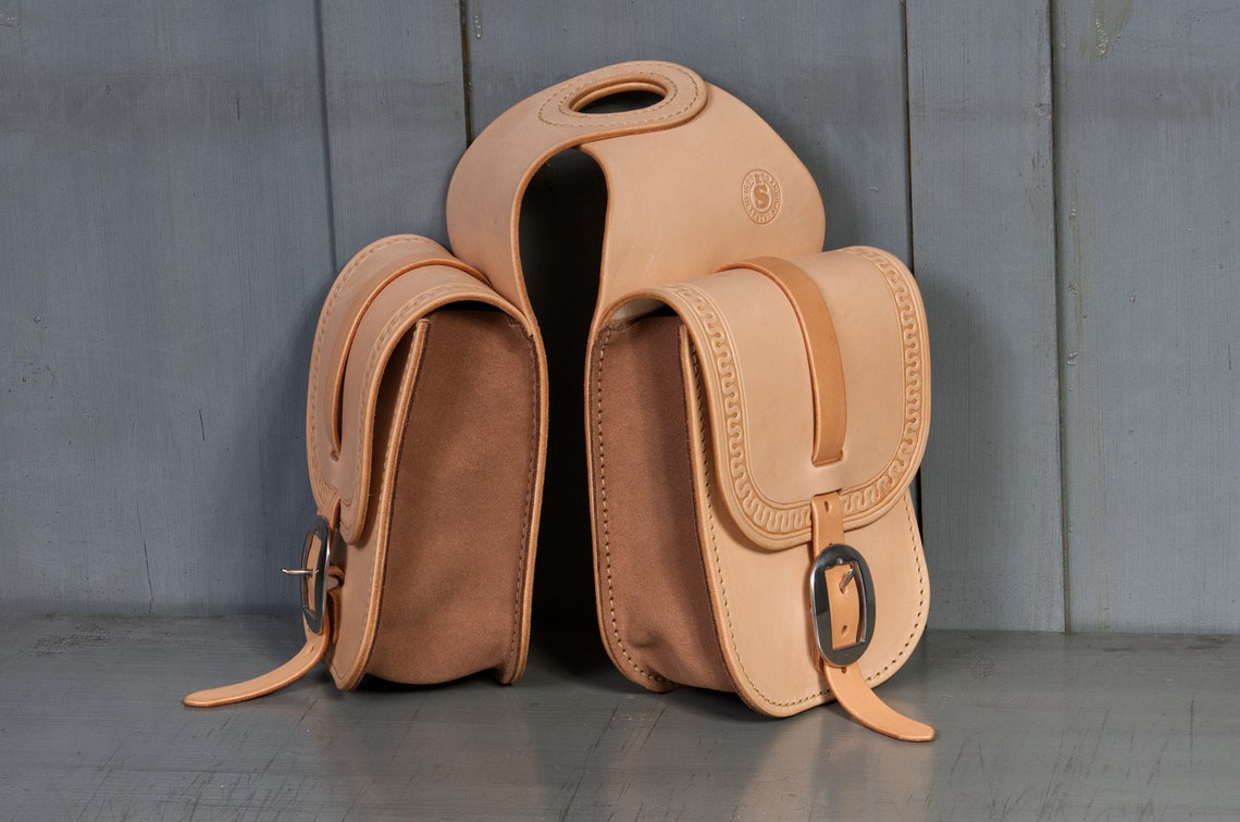 Ready to Ship Double Pommel Saddle Bags for a Western Saddle Etsy