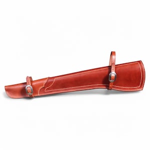 Winchester carbine scabbard made of real leather