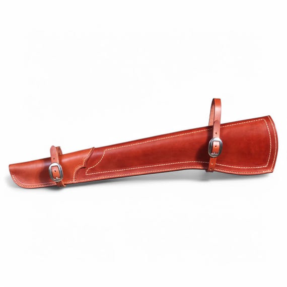 Winchester carbine scabbard made of real leather