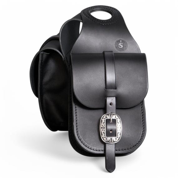 Ready to ship! Double pommel saddle bags for a western saddle - horn bags - fork bag