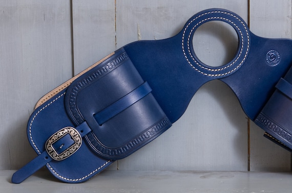 Ready to ship! Double pommel saddle bags for a western saddle - horn bags - fork bag
