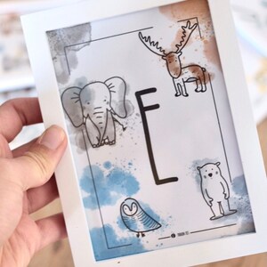 Babypostkarte - "Little ABC"