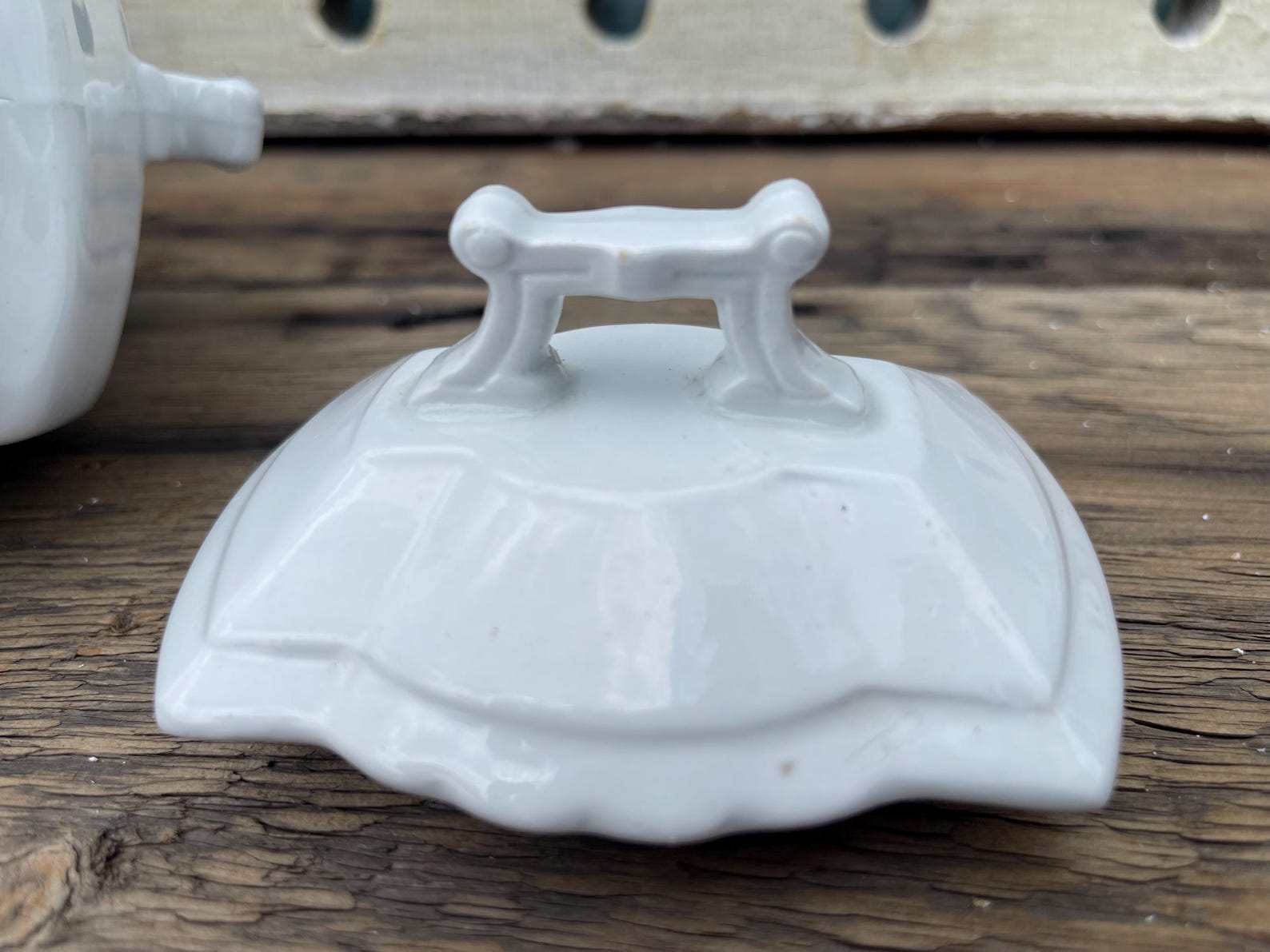 Old English Ironstone Sugar Pot - Etsy