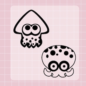 Splatoon | Octo/Squid | Vinyl Decal